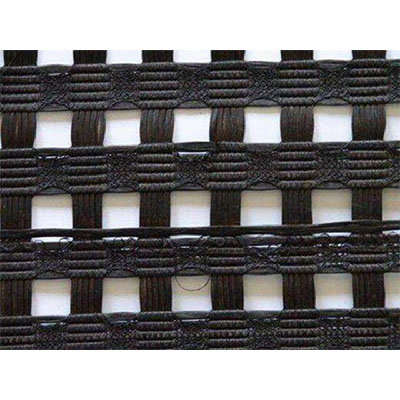 Warp-knitted polyester geogrid